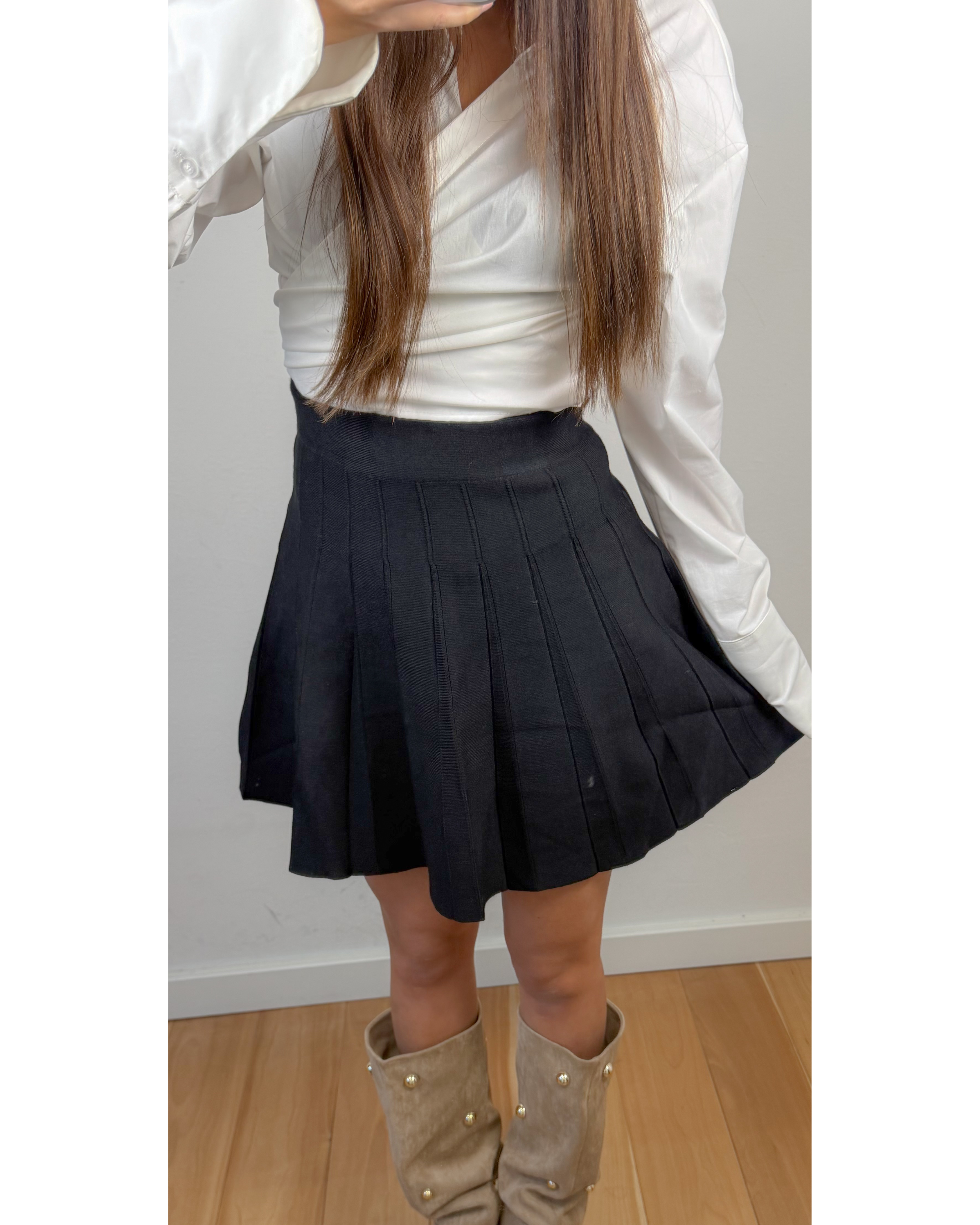 Toor basic zwart rokje