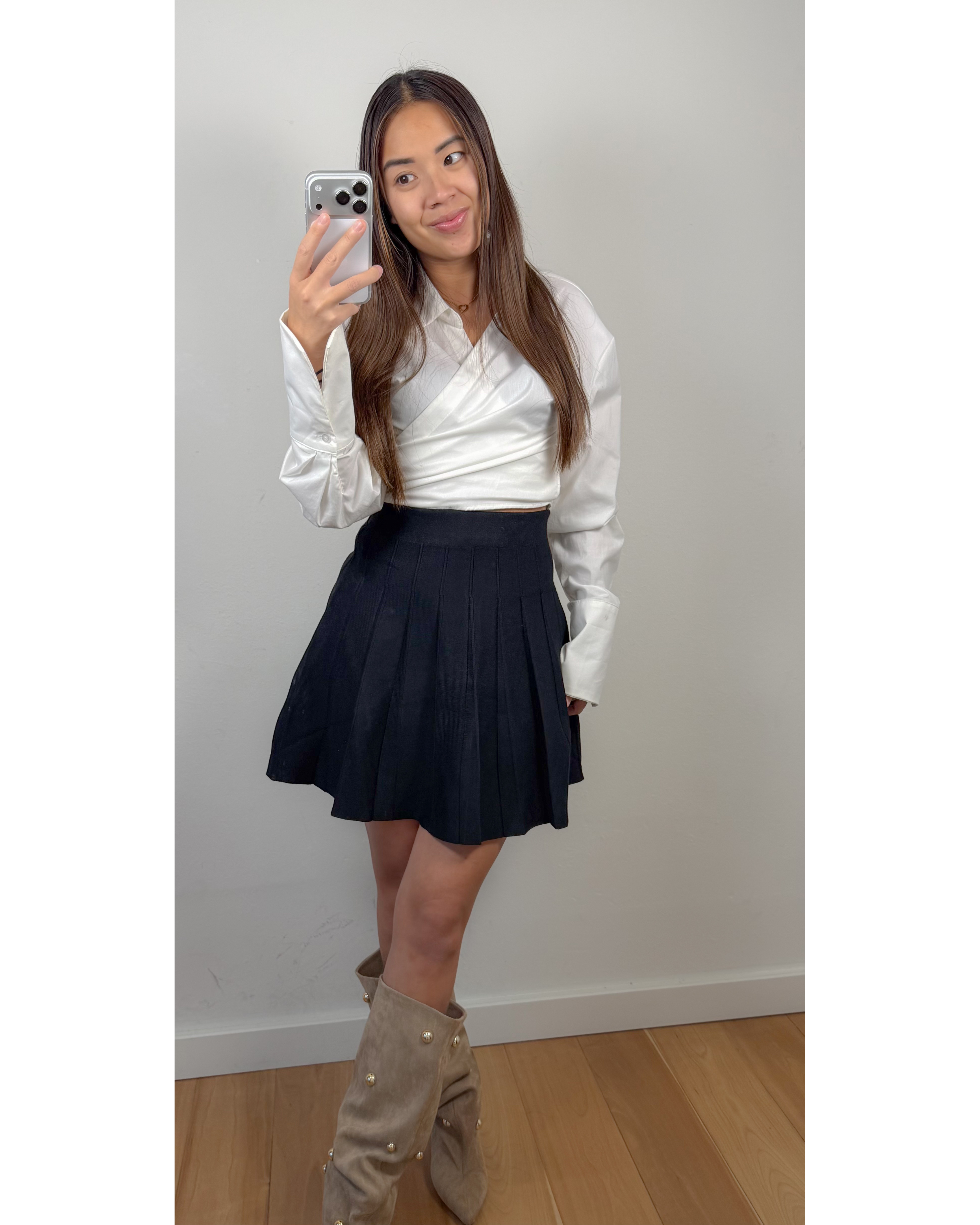 Toor basic zwart rokje