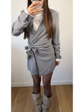 Toor blazer grijs jurkje