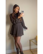 Toor parel bruin jurkje